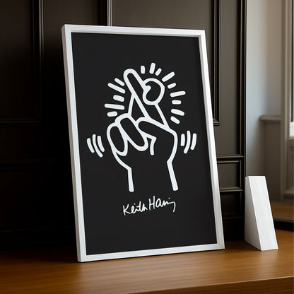 Cadre photo Keith Haring