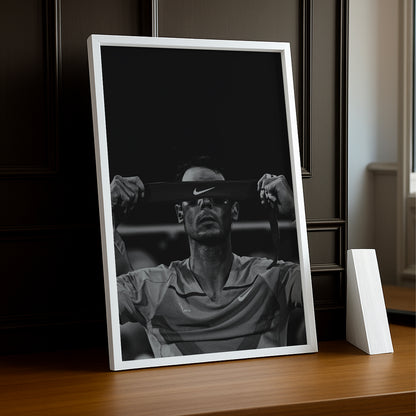 Poster Photo Tennis - Rafael Nadal Bandeau Nike