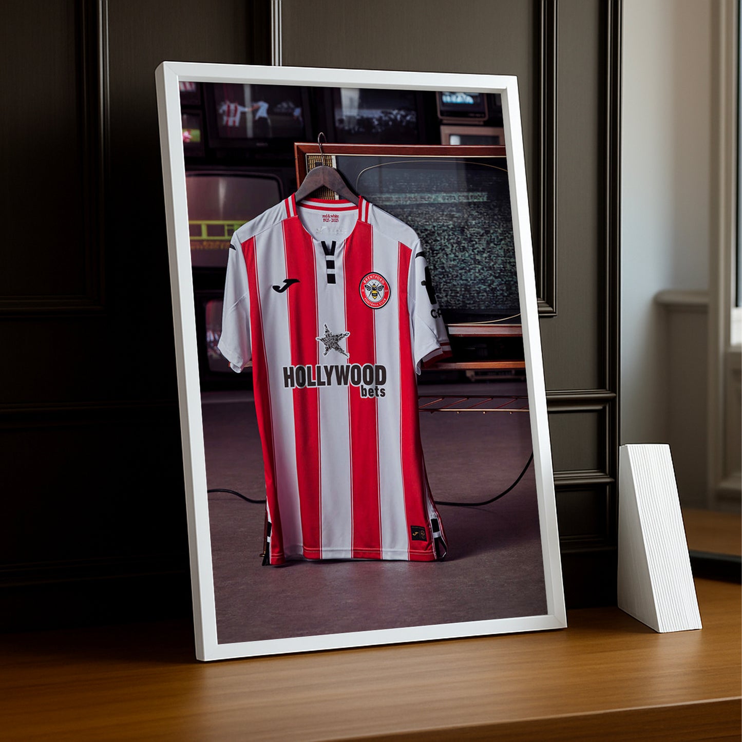 Cadre photo - Maillot Brentford 25-26