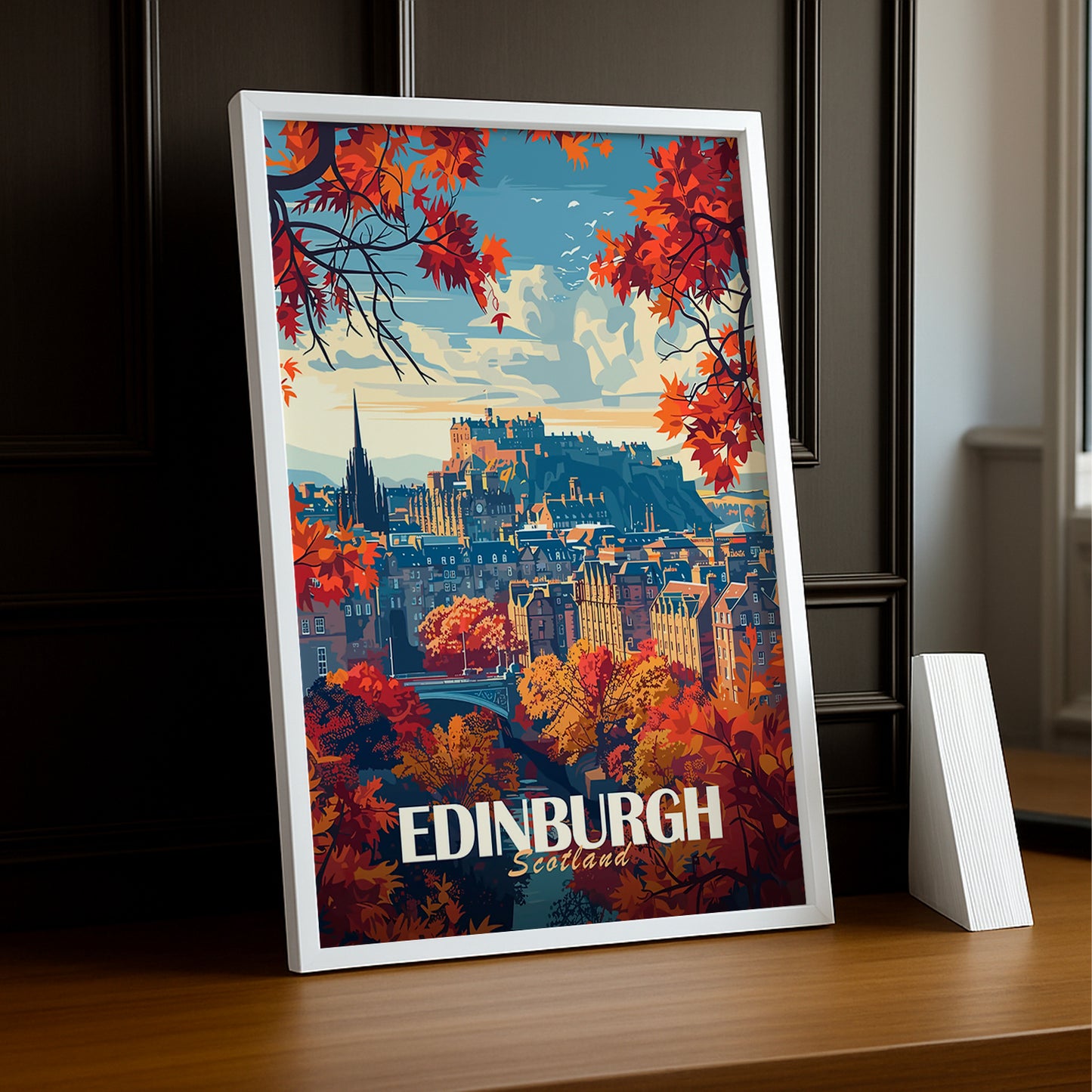 Cadre photo Edinburgh Scotland