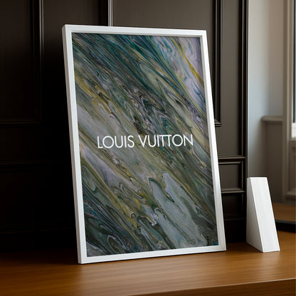 Cadre photo Louis Vuitton - Aesthetic Green