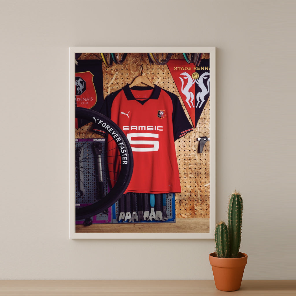 Cadre photo - Maillot FC Rennes 2026
