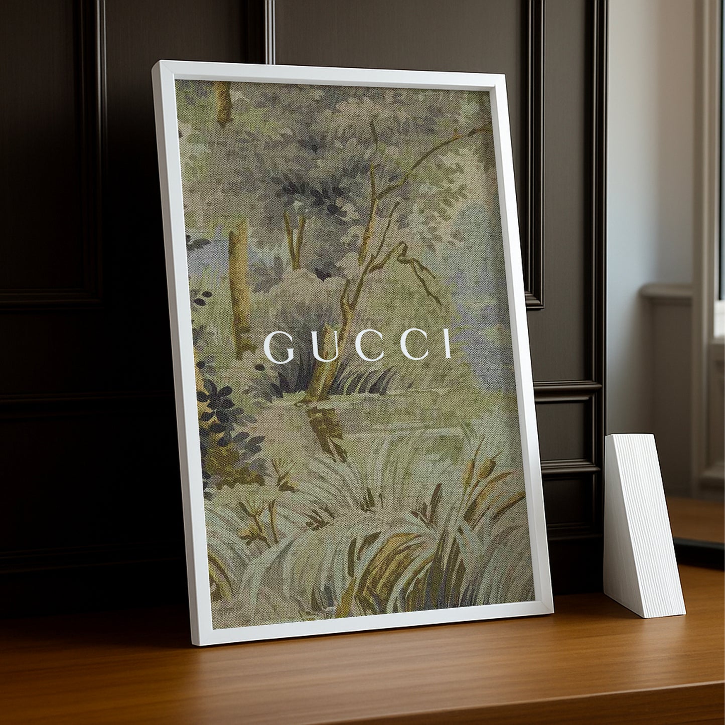 Cadre Photo Gucci - Tapisserie jaune