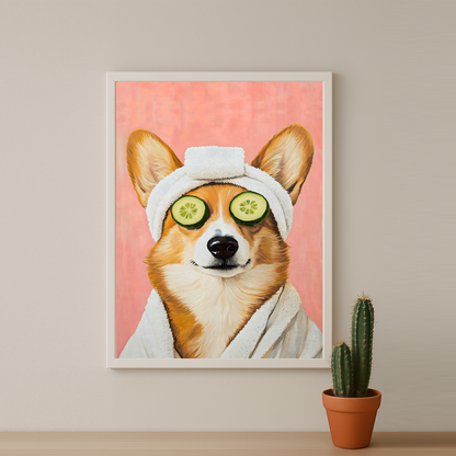 Chien concombre - Poster