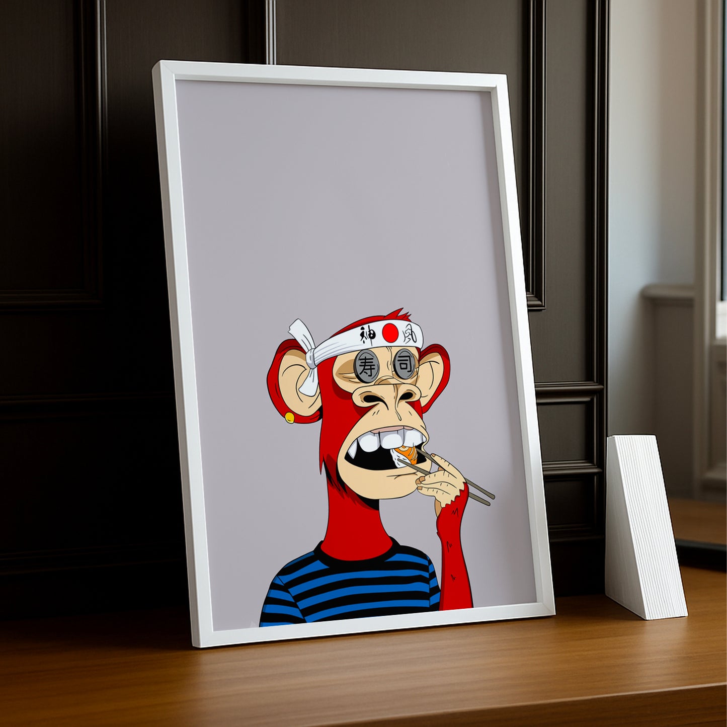 Cadre photo Bayc Ape Sushi