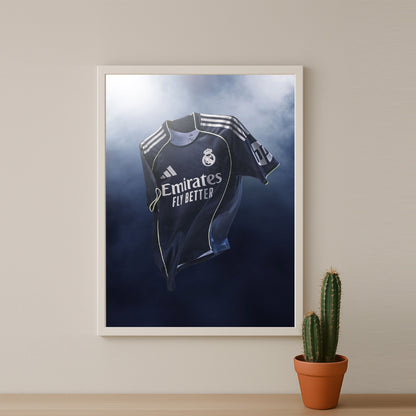 Cadre photo - Maillot Real Madrid Extérieur 25-26