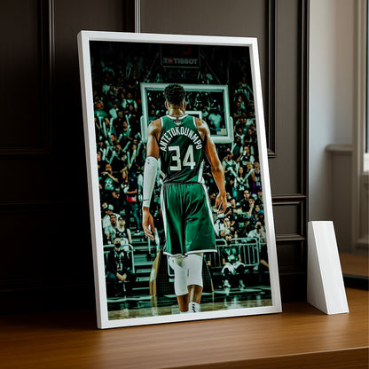 Cadre photo NBA - Giánnis Antetokoúnmpo