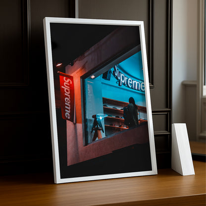 Poster Supreme - Devanture