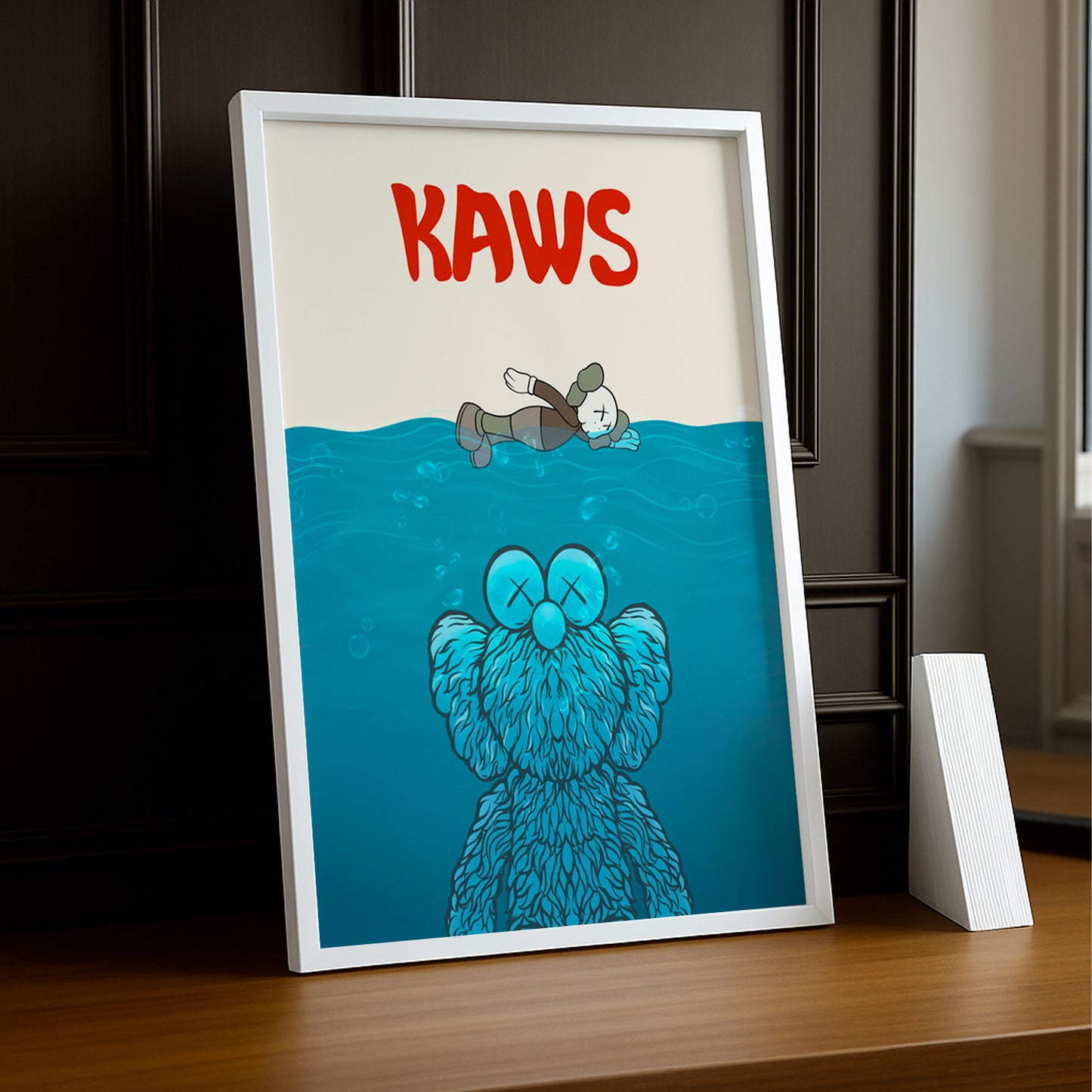 Poster Kaws nage
