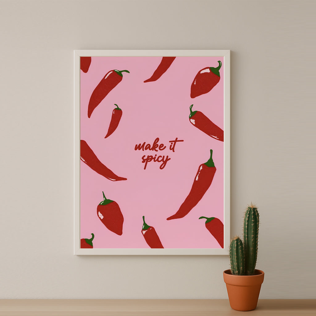 Cadre photo Citation - Make It Spicy