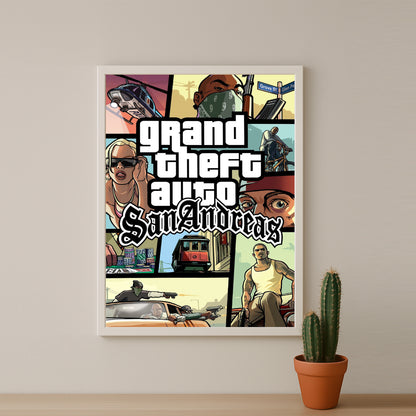 Poster Grand Theft Auto - San Andreas