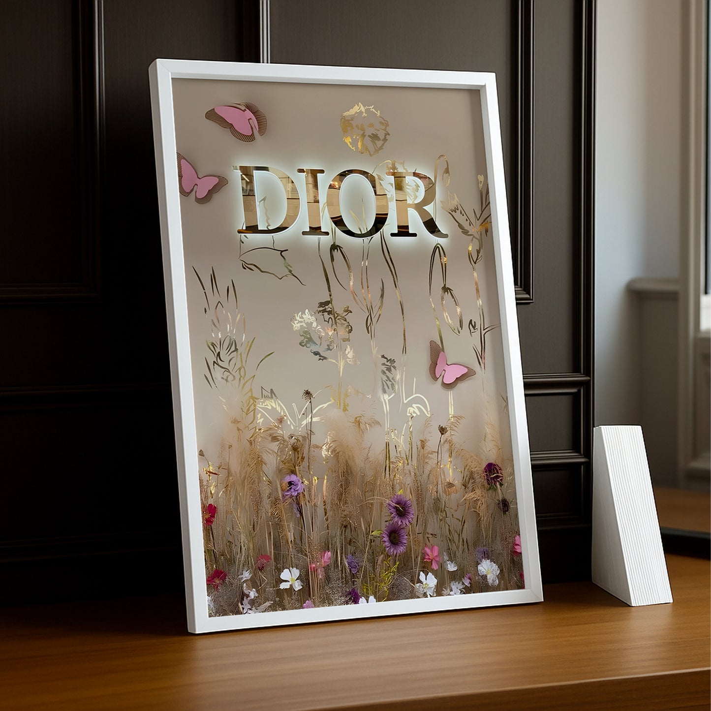 Cadre photo Dior Logo