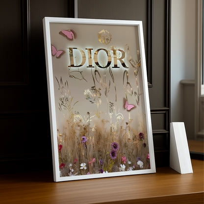 Cadre photo Dior Logo