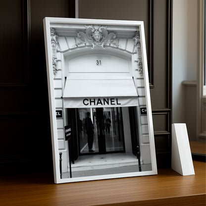 Poster Photo Chanel - Shop