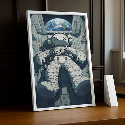 Poster Kaws - Companion Astronaute