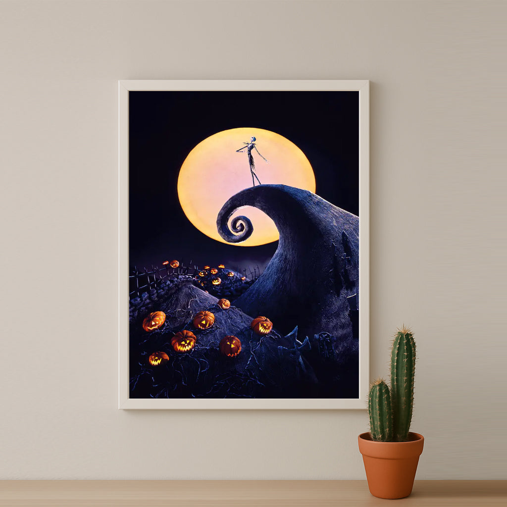 Poster Halloween - Lune