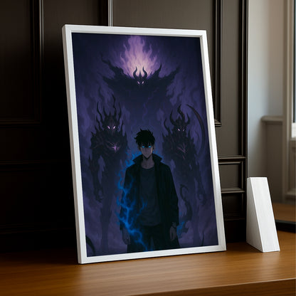 Cadre Photo Solo Leveling - Sung Jin Woo Démon