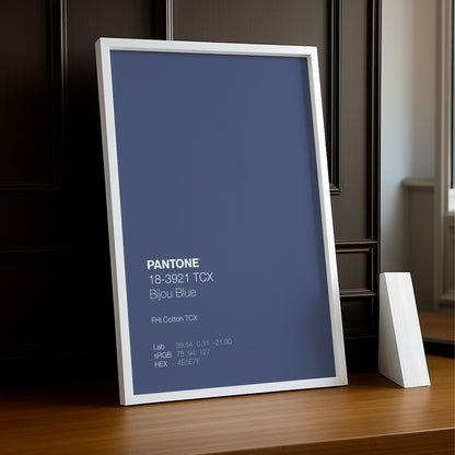 Cadre Photo Pantone - Bijou Blue