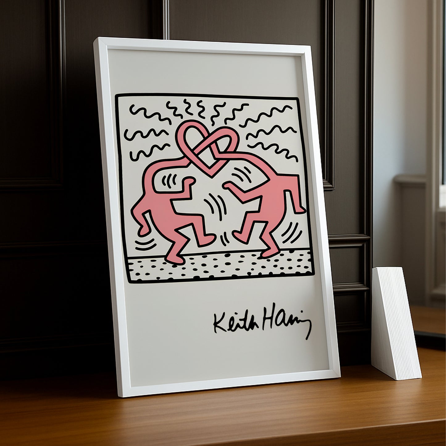 Cadre photo Keith Haring