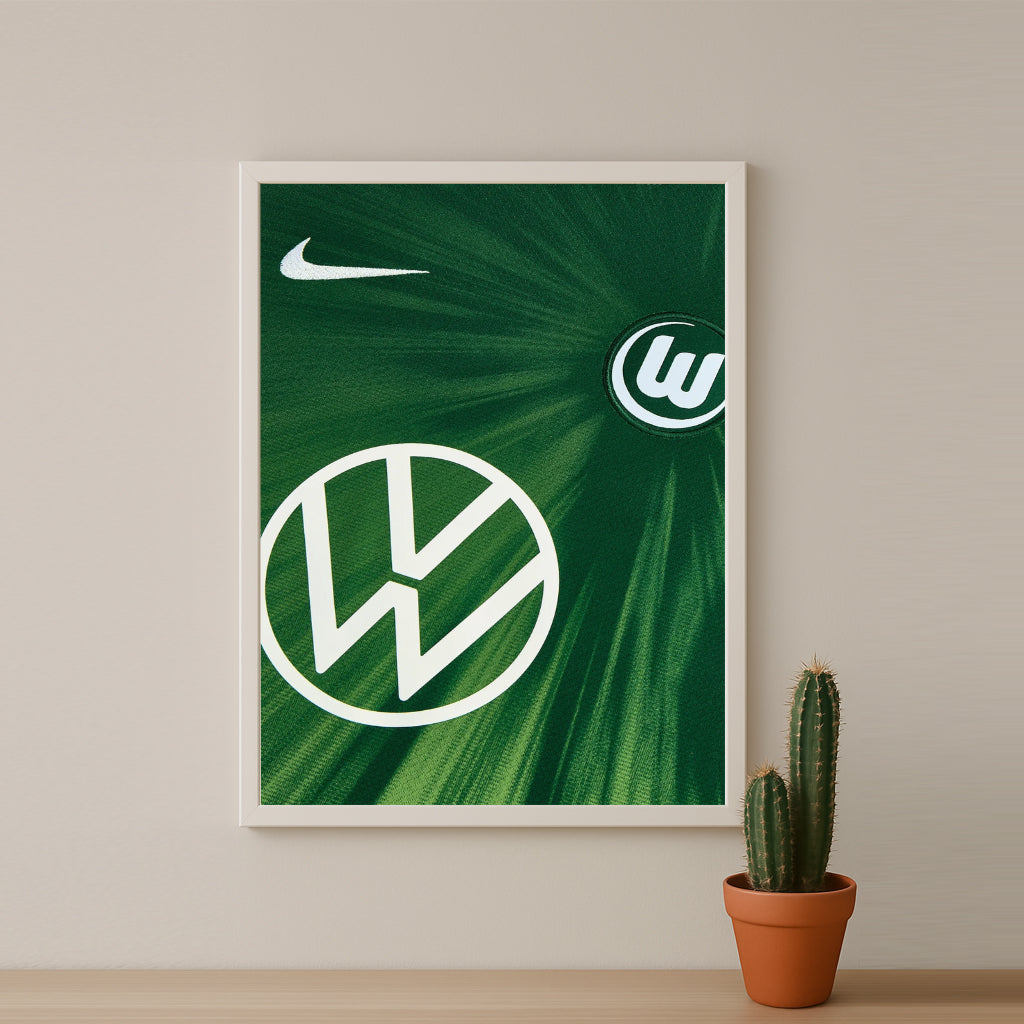 Poster Maillot Football - Wolfsburg Kit 25-26