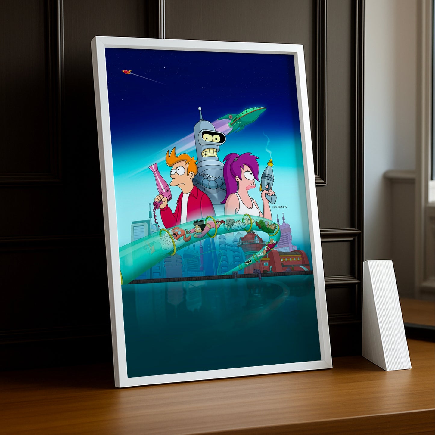 Cadre Photo Futurama - City