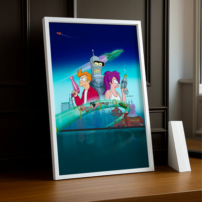 Cadre Photo Futurama - City