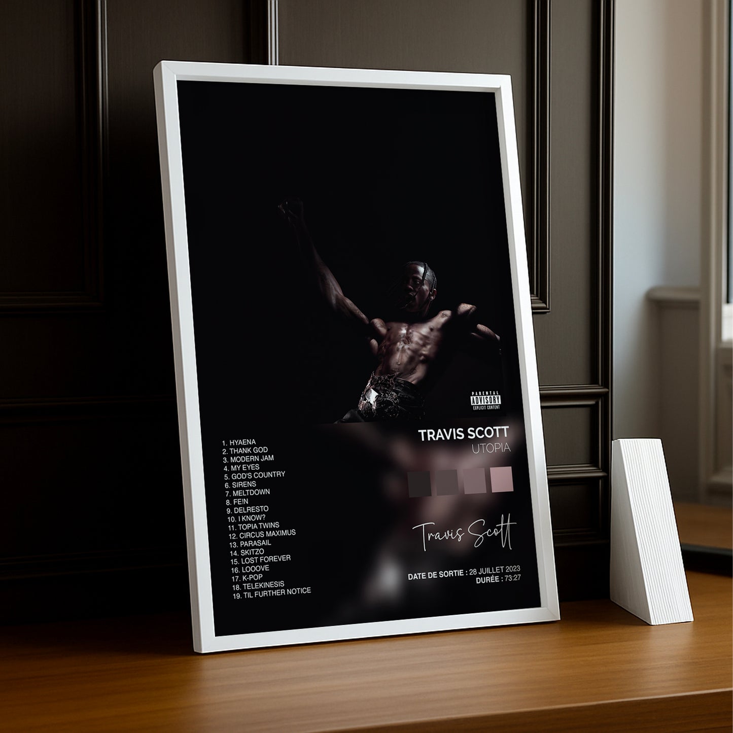 Cadre photo Utopia Travis Scott