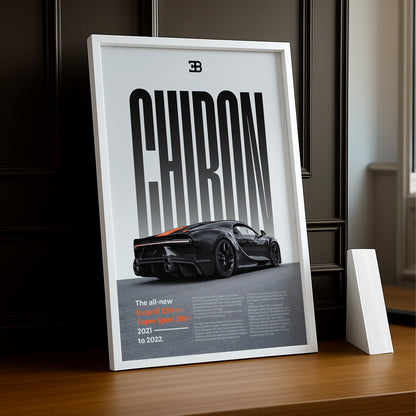 Poster Voitures - Bugatti Chiron Super Sport