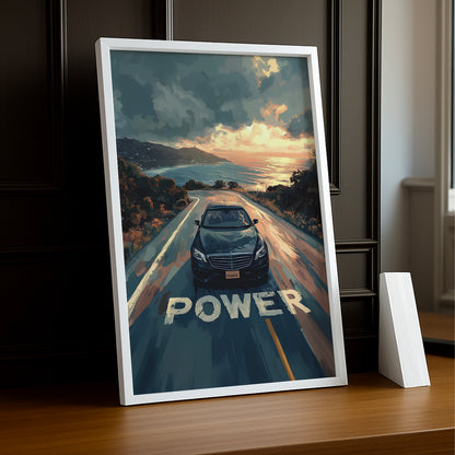 Mercedes Classe S - Poster