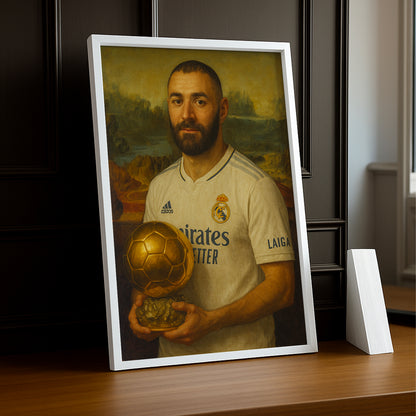 Poster Ballon d'Or - Karim Benzema