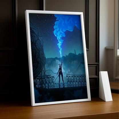 Cadre photo Jinx 2 Arcane