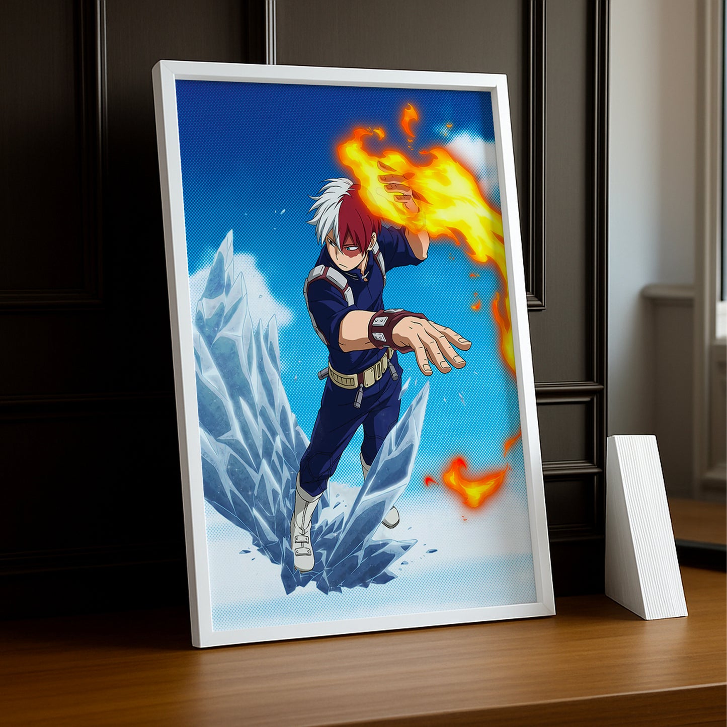 Cadre Photo My Hero Academia - Todoroki Saison 4