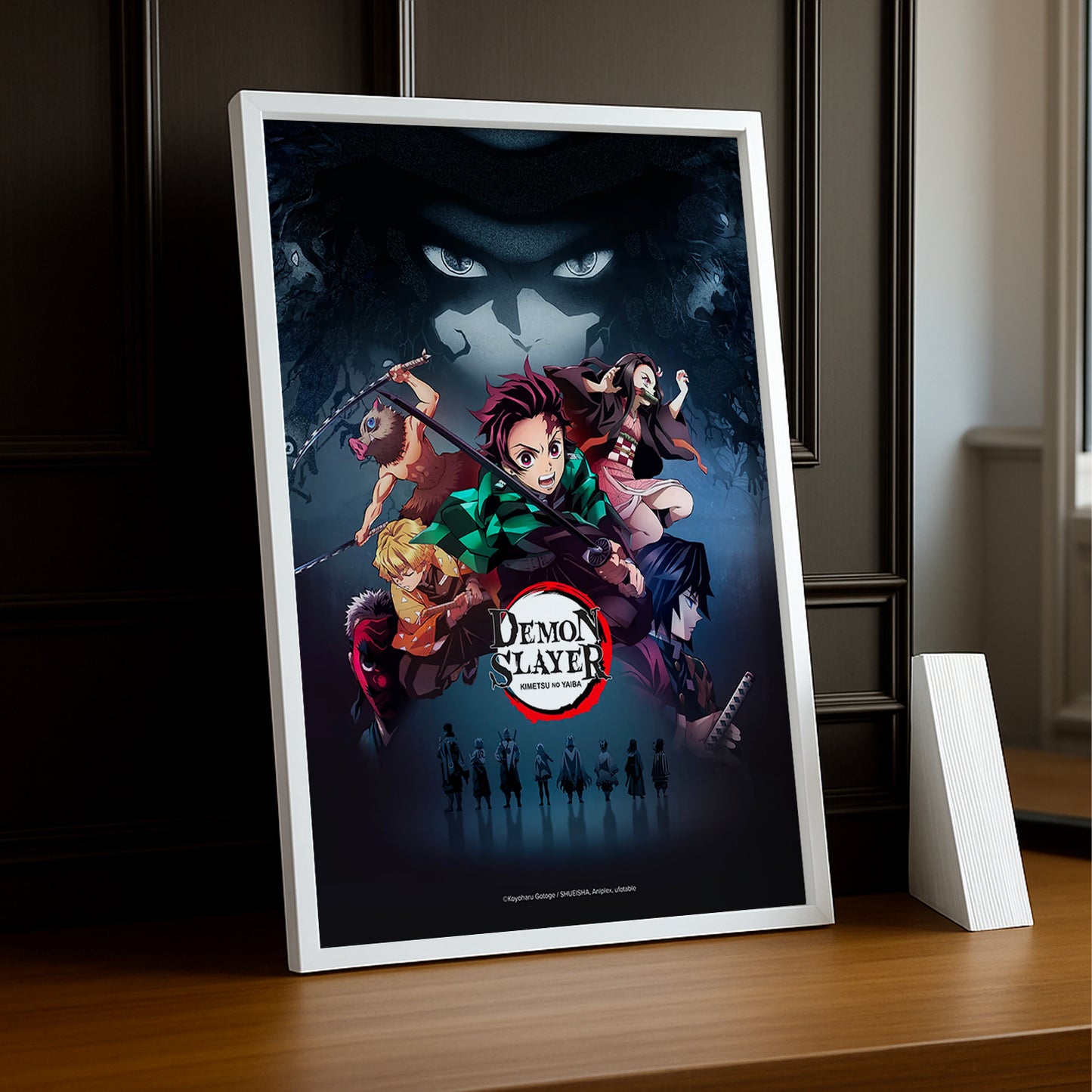 Cadre Photo Demon Slayer - Affiche Officiel