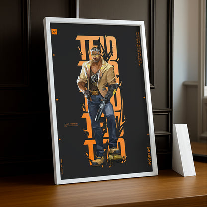 Cadre Photo Valorant - Tejo