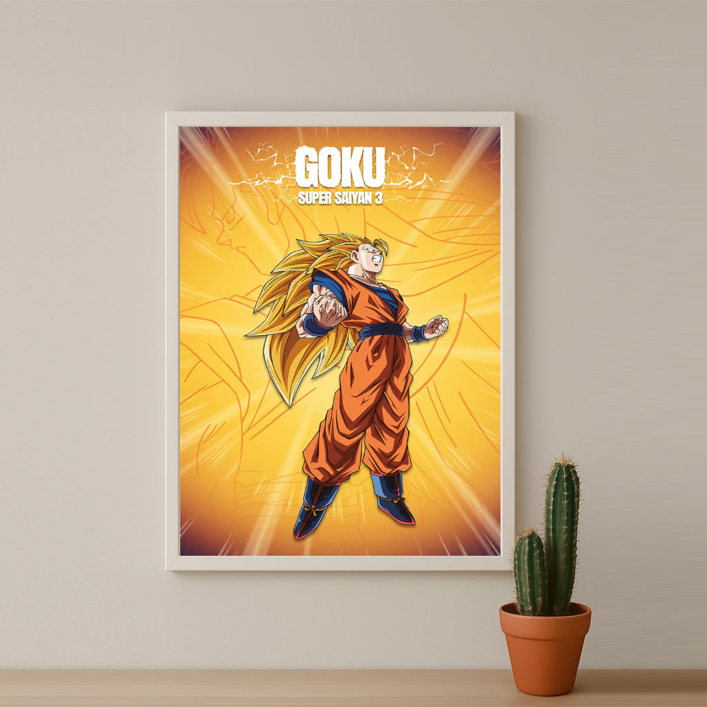 Poster Dragon Ball Z - Goku Super Saiyan 3