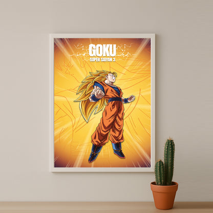Poster Dragon Ball Z - Goku Super Saiyan 3