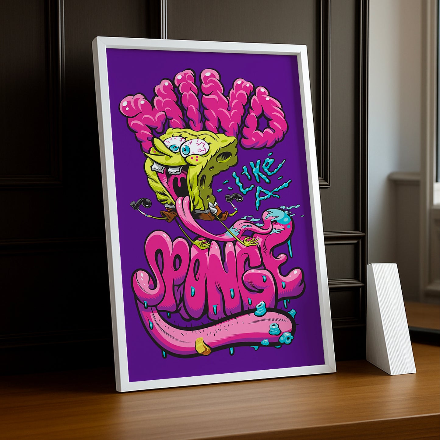 Cadre Photo Bob L'Éponge - Mind like a Sponge
