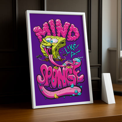 Cadre Photo Bob L'Éponge - Mind like a Sponge