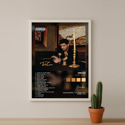Poster Drake - Album Take Care