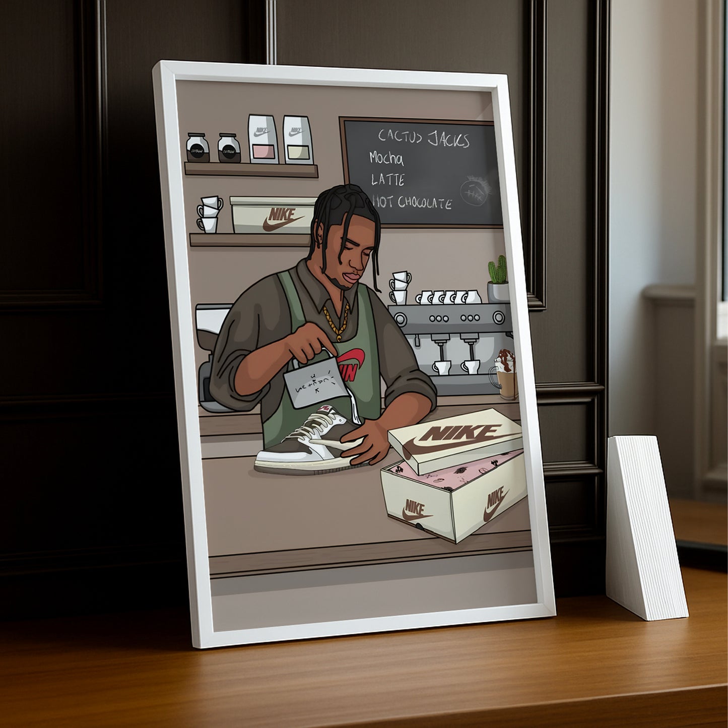 Poster Nike Travis Scott Draw