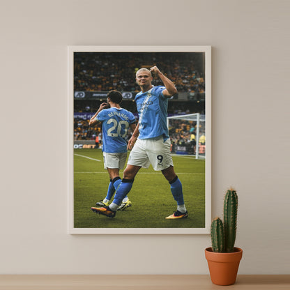 Poster Manchester City - Erling Haaland
