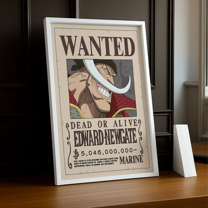 Cadre photo One Piece - Wanted Edward Newgate