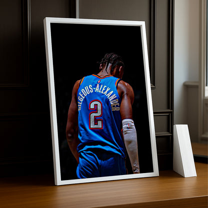 Cadre photo NBA - Shai Gilgeous-Alexander