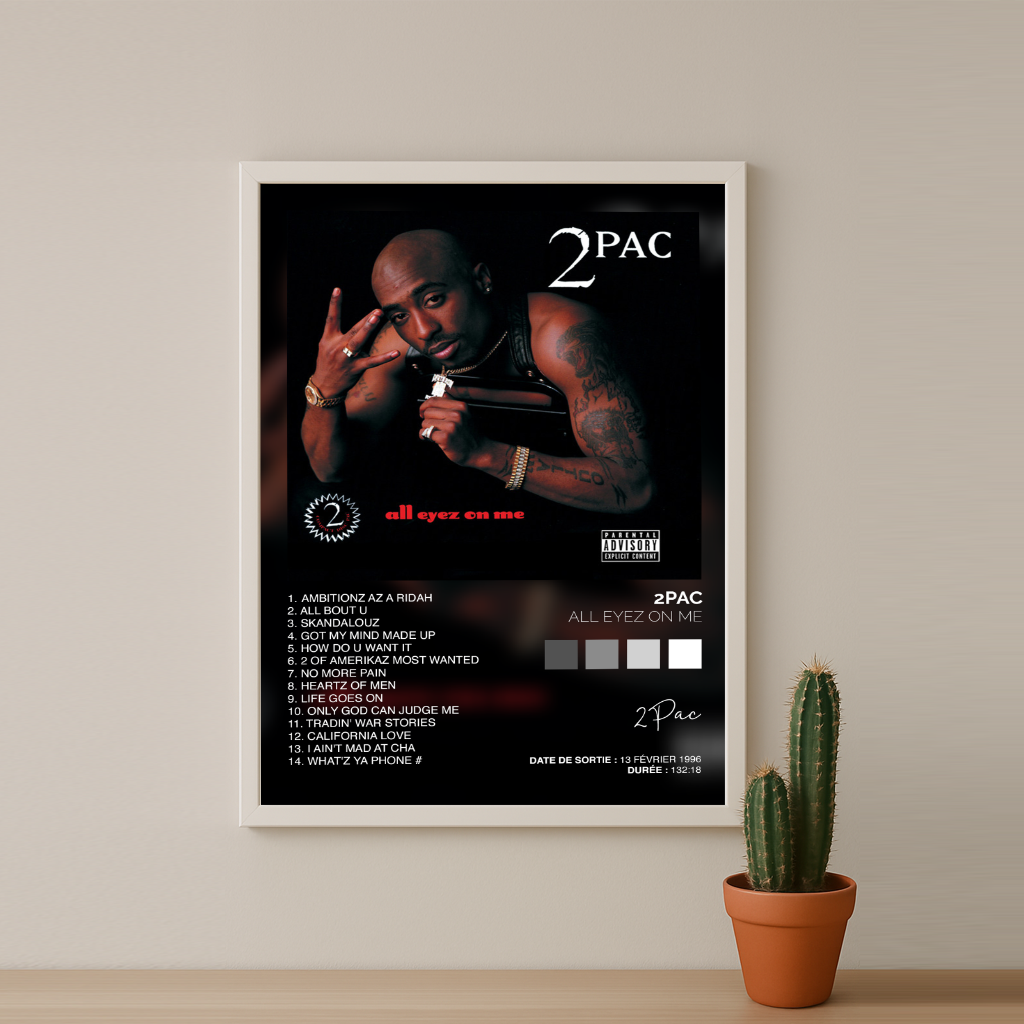 Poster 2Pac - Album All Eyez On Me