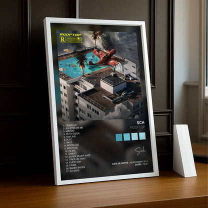 Poster SCH - Album Rooftop