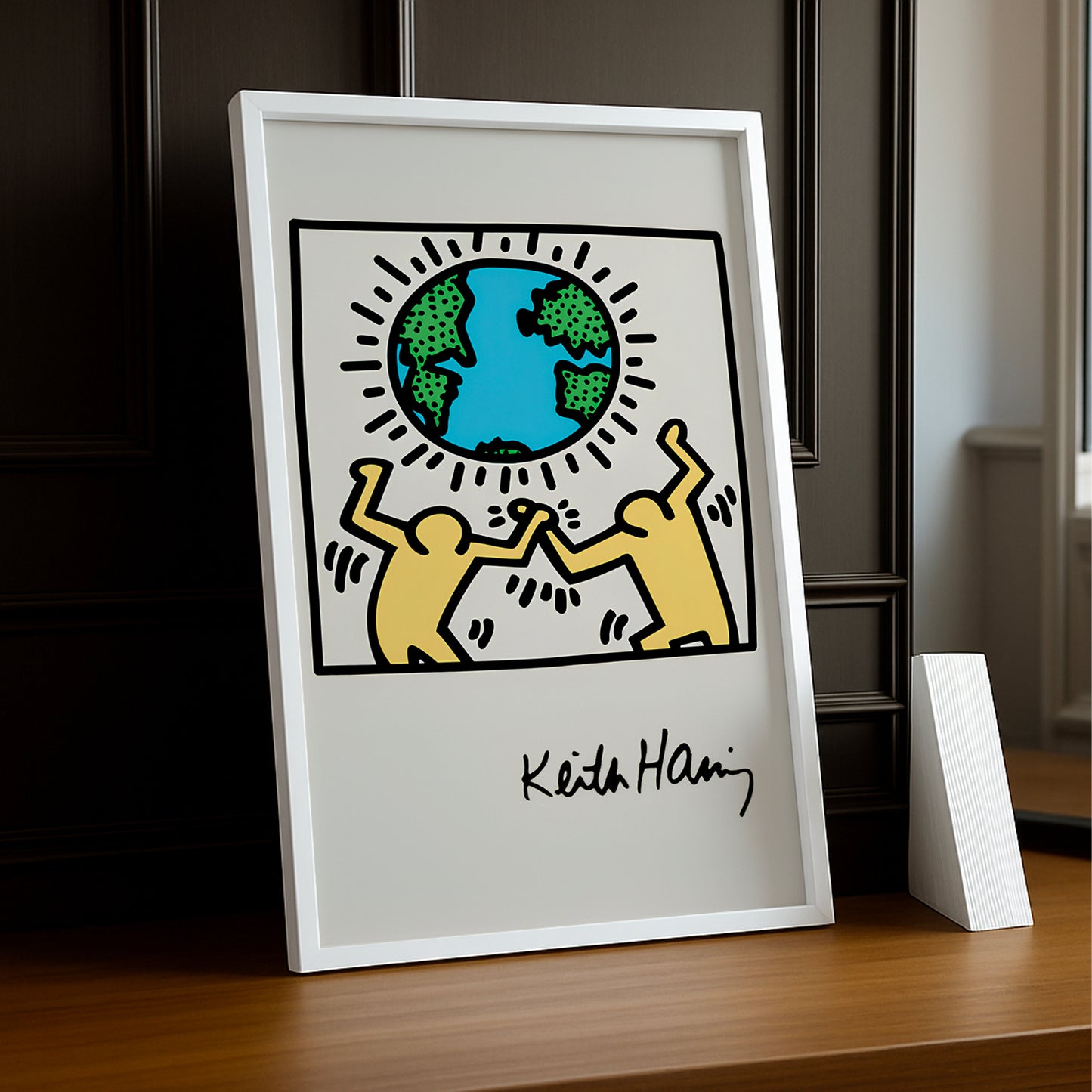 Cadre photo Keith Haring