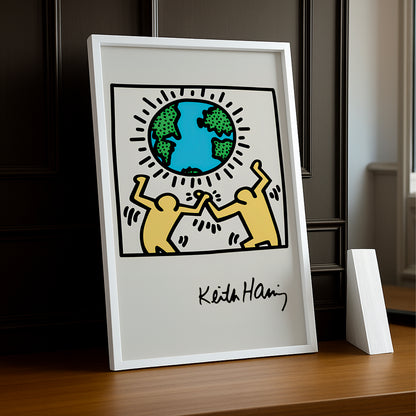 Cadre photo Keith Haring