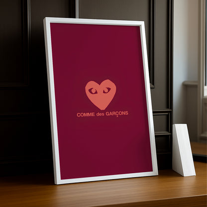 Cadre photo Comme des garçons
