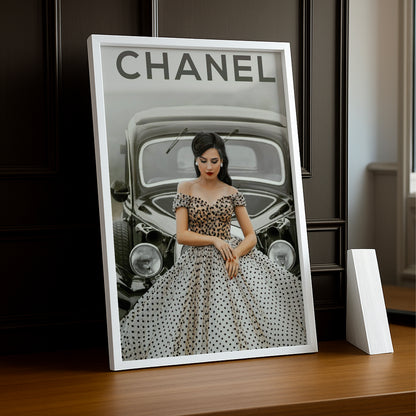 Poster Photo Chanel - Old Money Woman