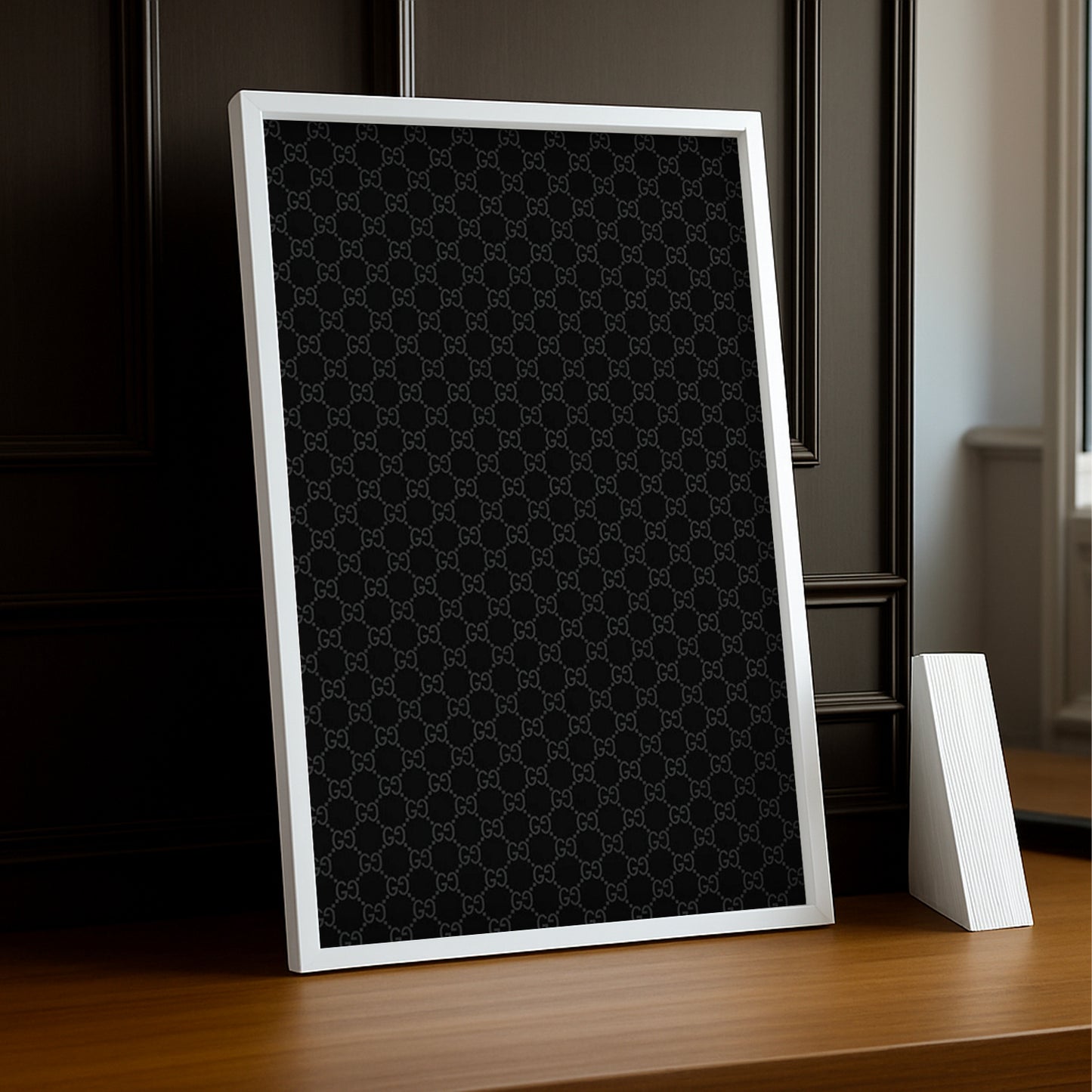 Cadre Photo Gucci - Black Monogram